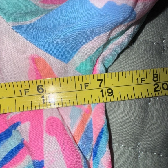 Lilly Pulitzer Elsa “Out To Sea” Top Women’s silk top Size Small VVGUC - Picture 4 of 13